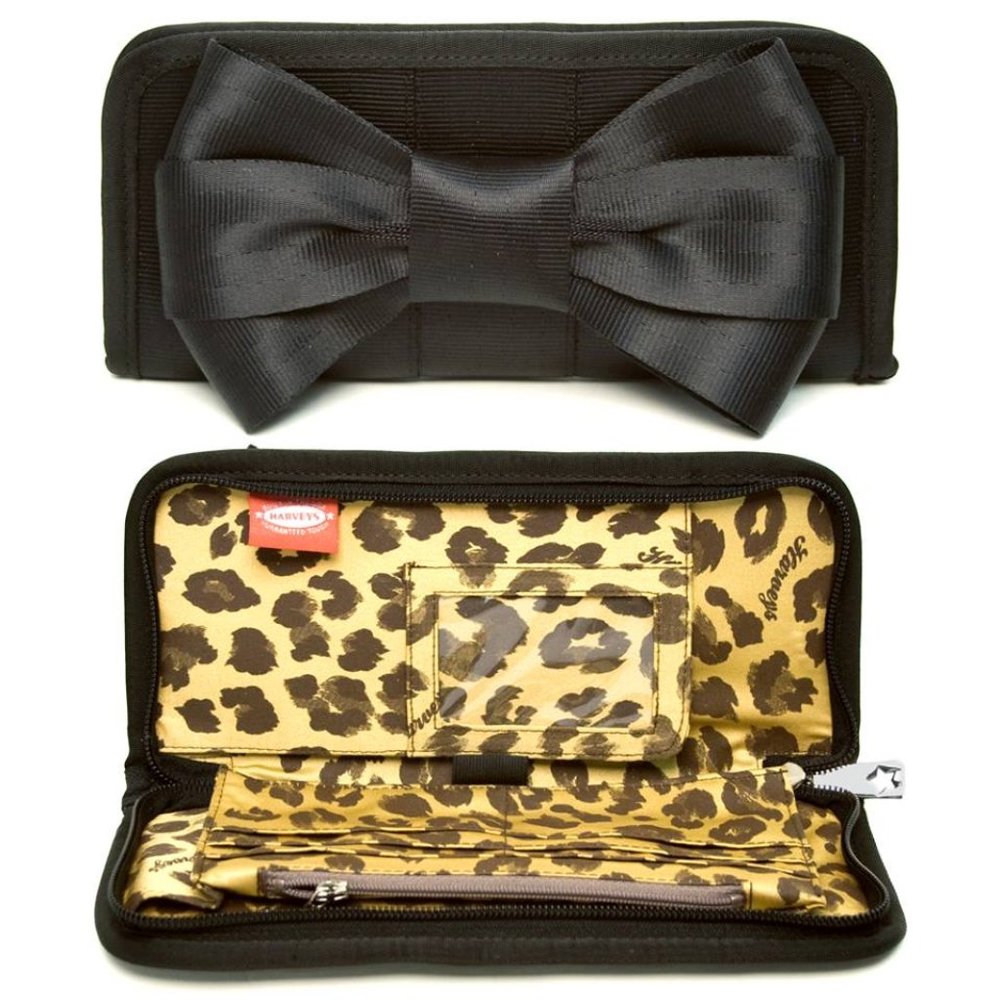 Harveys Seatbelt Bow Clutch & Wallet